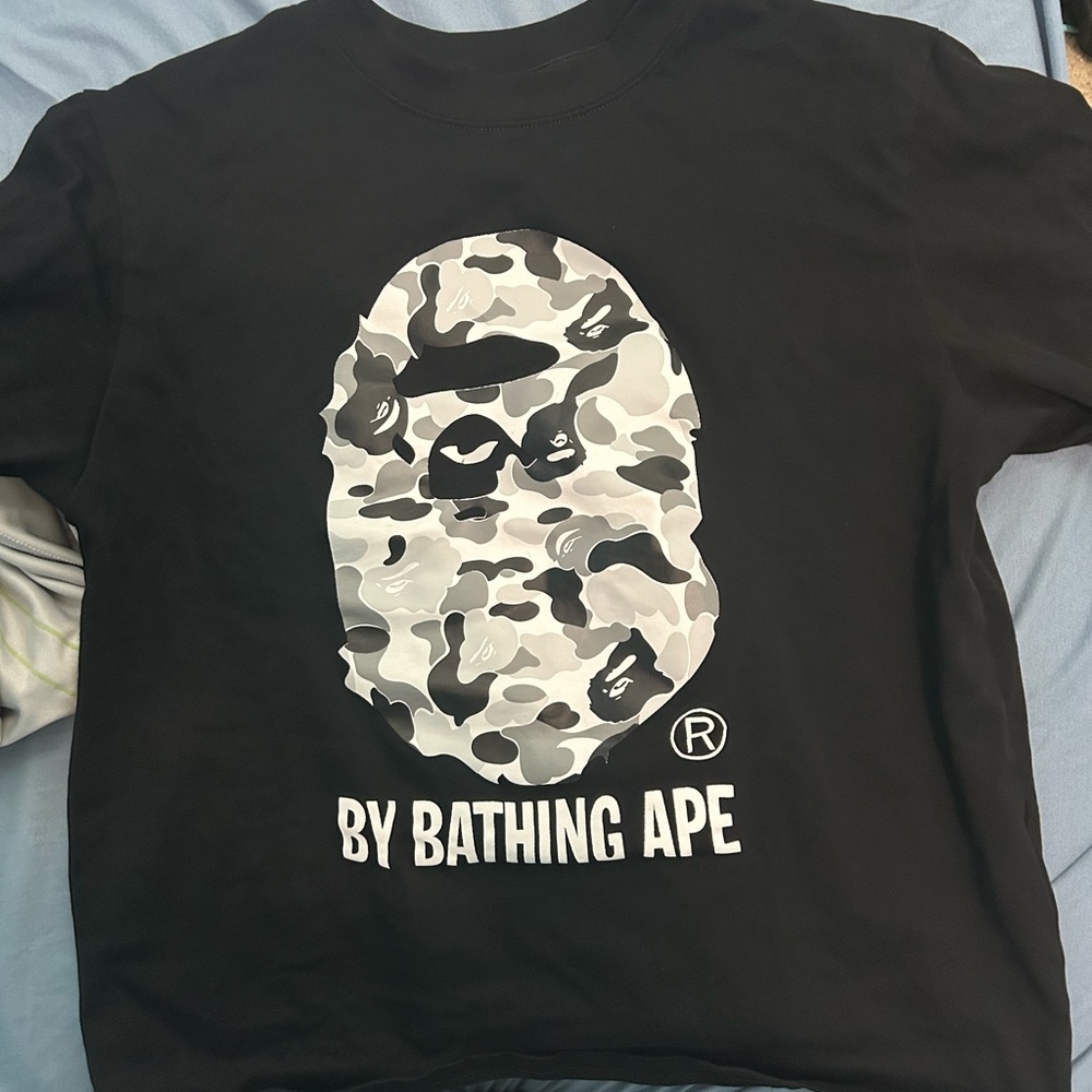 Black men’s bape shirt